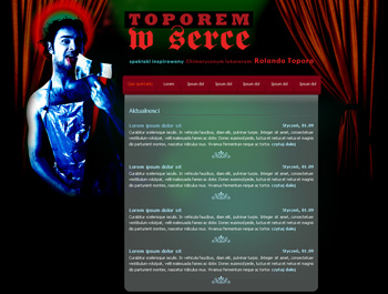 Toporem w serce